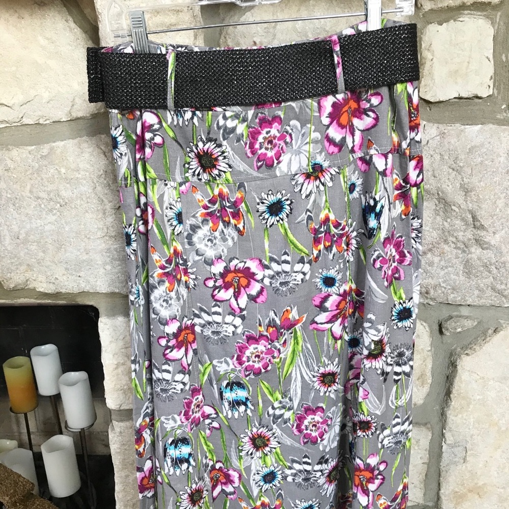 Beautiful Skirt with Belt- Like New! - Picture 7 of 8